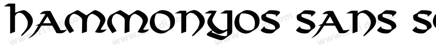 HammonyOS Sans SC Bo字体转换